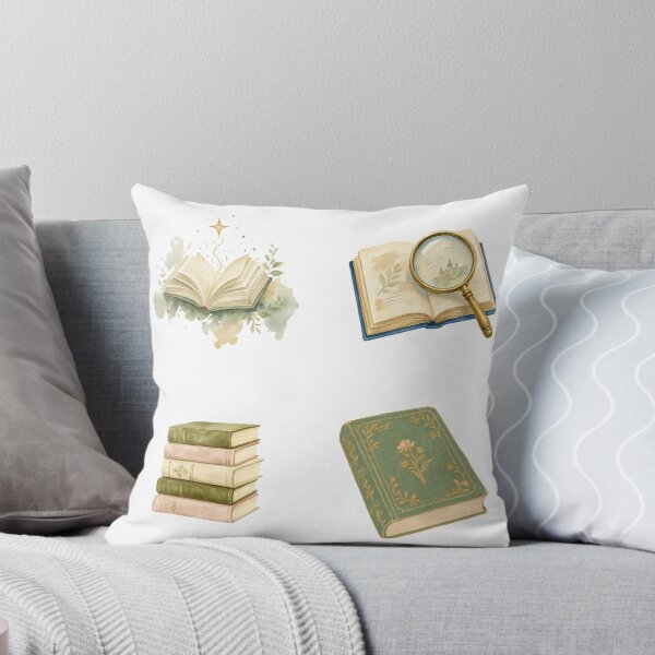 Item preview, Green Books | Gift Ideas For Book Lovers designed and sold by Nyxander's Bookish Catalogue.