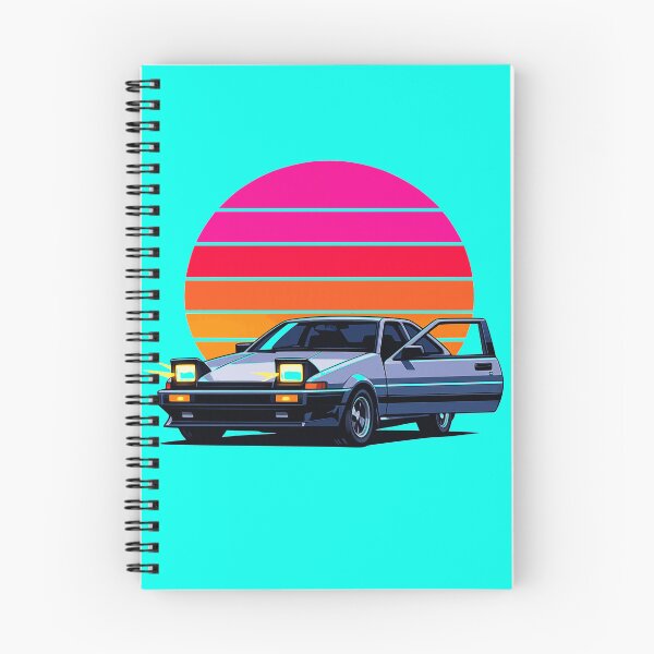 Item preview, Neon Retro Anime Hatchback Hero designed and sold by KungPowUnicorn.