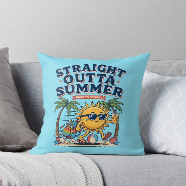 Item preview, Straight Outta Summer Funny Back To School designed and sold by WikaKowalczyk.