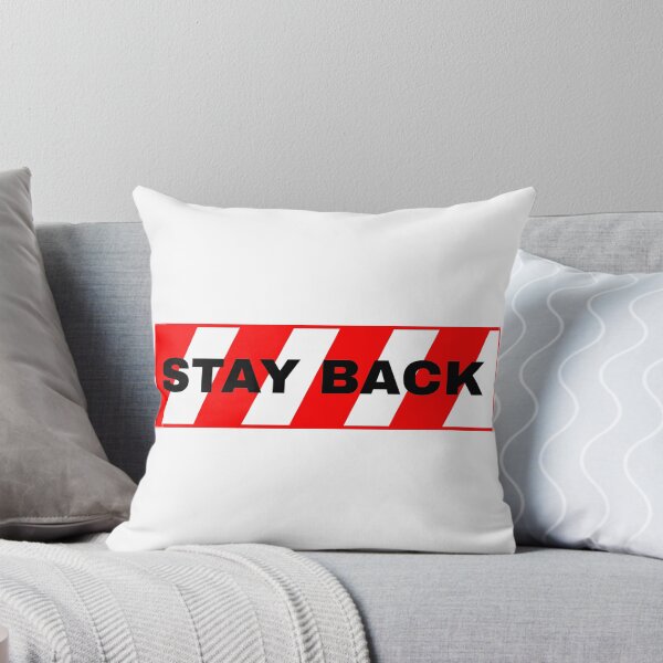 Item preview, Stay back red/white designed and sold by Johns-Cave.