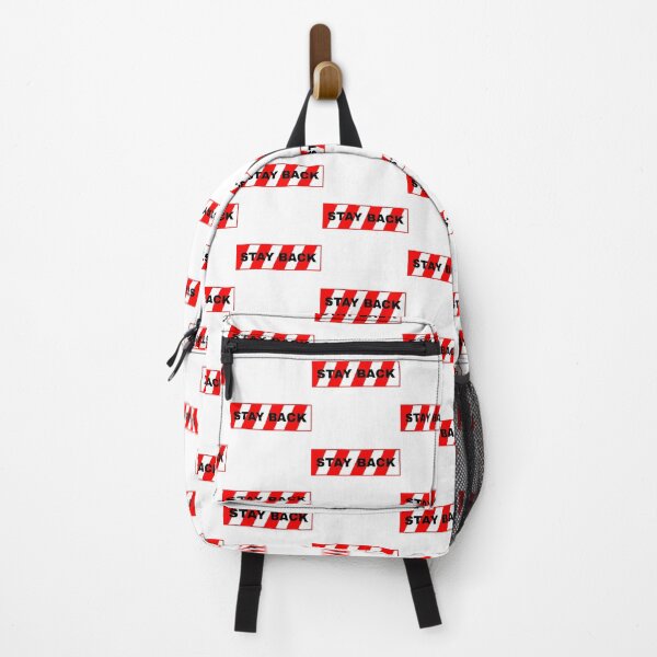 Item preview, Stay back red/white designed and sold by Johns-Cave.