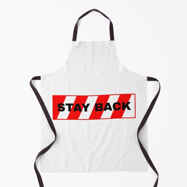 Item preview, Stay back red/white designed and sold by Johns-Cave.