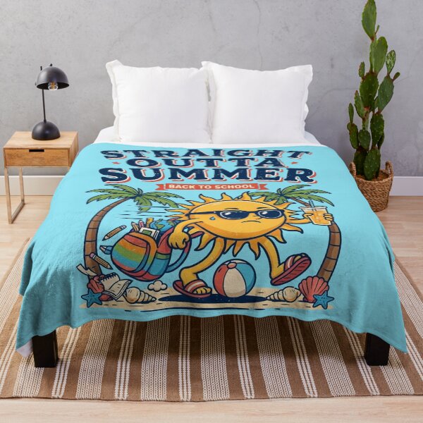 Item preview, Straight Outta Summer Funny Back To School designed and sold by WikaKowalczyk.