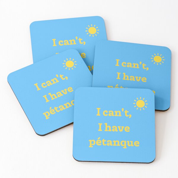 Item preview, I can't, I have pétanque designed and sold by PariSeine.