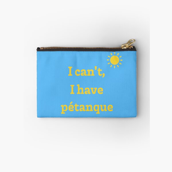 Item preview, I can't, I have pétanque designed and sold by PariSeine.