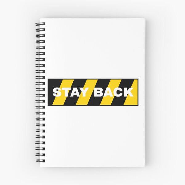 Item preview, Stay back black/yellow designed and sold by Johns-Cave.