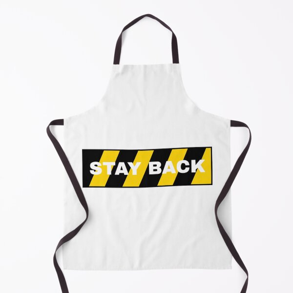 Item preview, Stay back black/yellow designed and sold by Johns-Cave.