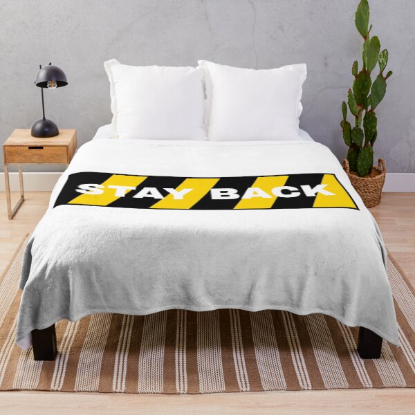 Item preview, Stay back black/yellow designed and sold by Johns-Cave.