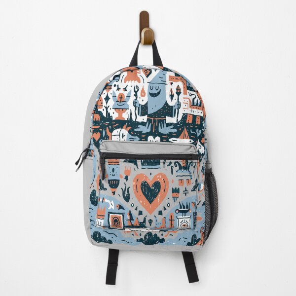 Item preview, Dreamy Symbolic Doodle Heart Illustration designed and sold by Romgora.