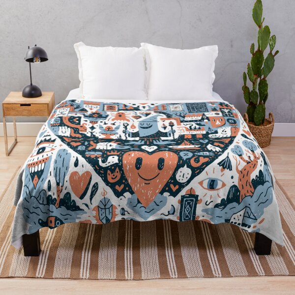 Item preview, Dreamy Symbolic Doodle Heart Illustration designed and sold by Romgora.