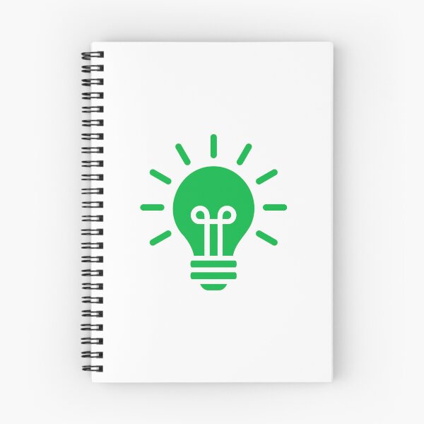 Item preview, Green Light Bulb Idea Creativity Innovation Eco Symbol designed and sold by VectorForge Studio.