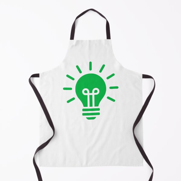 Item preview, Green Light Bulb Idea Creativity Innovation Eco Symbol designed and sold by VectorForge Studio.