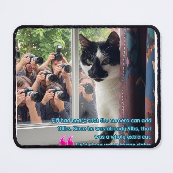 Item preview, PAPARAZZI PUSS designed and sold by RESCUECAT.