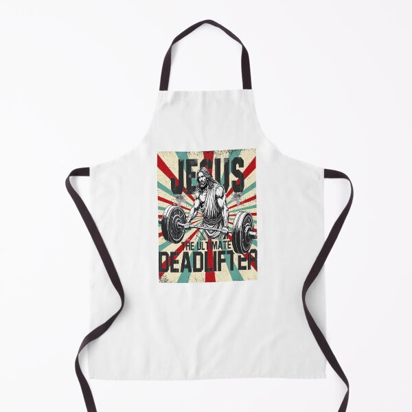 Item preview, jesus the ultimate deadliftiter retro vintage designed and sold by abangkejepit.