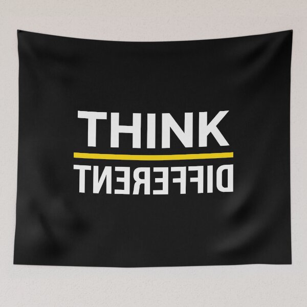 Item preview, Think Different Motivational Mindset Innovator Unique Thinking designed and sold by Doodleoub.