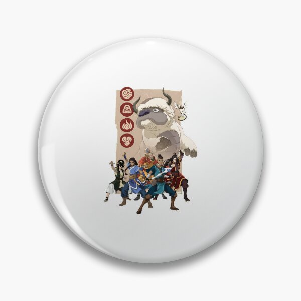Item preview, Team Avatar – The Last Airbender Fan Art Poster designed and sold by Catsi-Nook-Art.