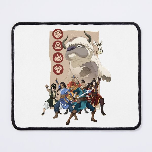 Item preview, Team Avatar – The Last Airbender Fan Art Poster designed and sold by Catsi-Nook-Art.