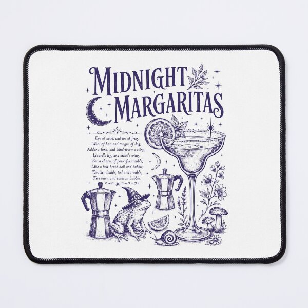 Item preview, Midnight Margaritas, Witchy Tequila, Halloween Spooky Drinking 2 designed and sold by WatercolourferS.