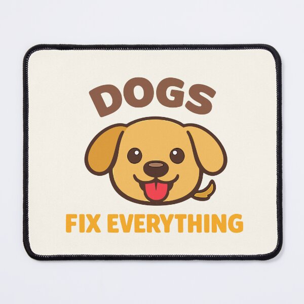 Item preview, Dogs Fix Everything  designed and sold by fadilow.