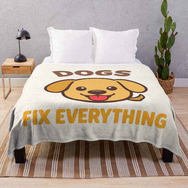Item preview, Dogs Fix Everything designed and sold by fadilow.