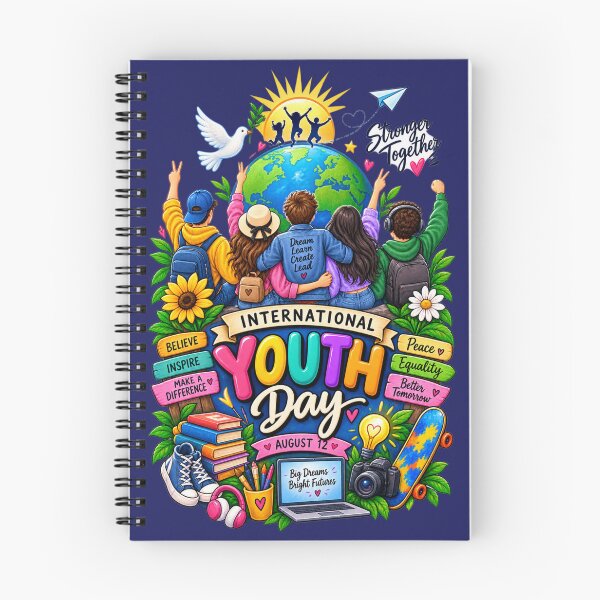 Item preview, International Youth Day – Dream Learn Create Lead designed and sold by StickyDelights.