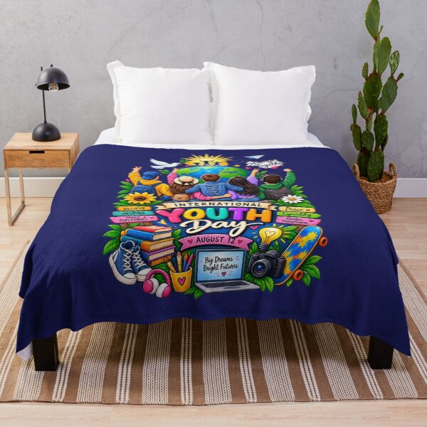 Item preview, International Youth Day – Dream Learn Create Lead designed and sold by StickyDelights.