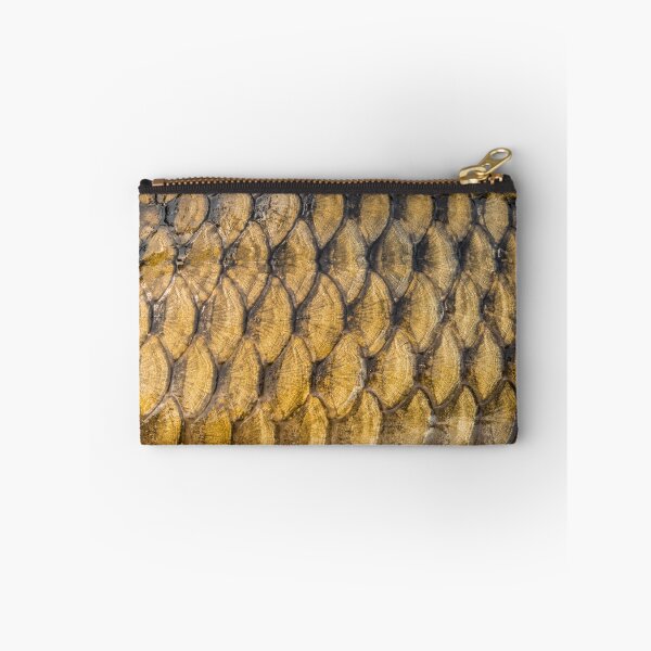 Item preview, Realistic Gold Carp Scales Pattern - Hardcore Angler Jigsaw Puzzle designed and sold by GeekAnglerStore.