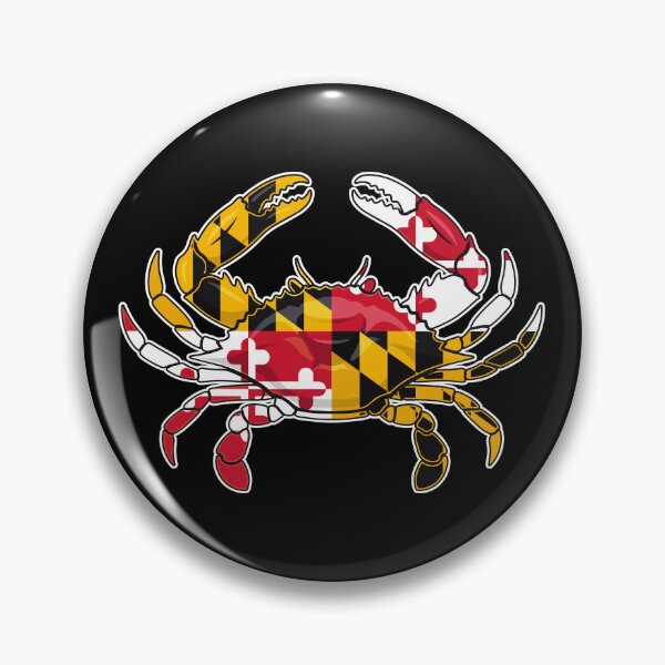 Item preview, Maryland Flag Crab State Pride Marylander designed and sold by Doodleoub.