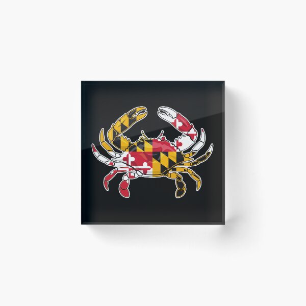 Item preview, Maryland Flag Crab State Pride Marylander designed and sold by Doodleoub.