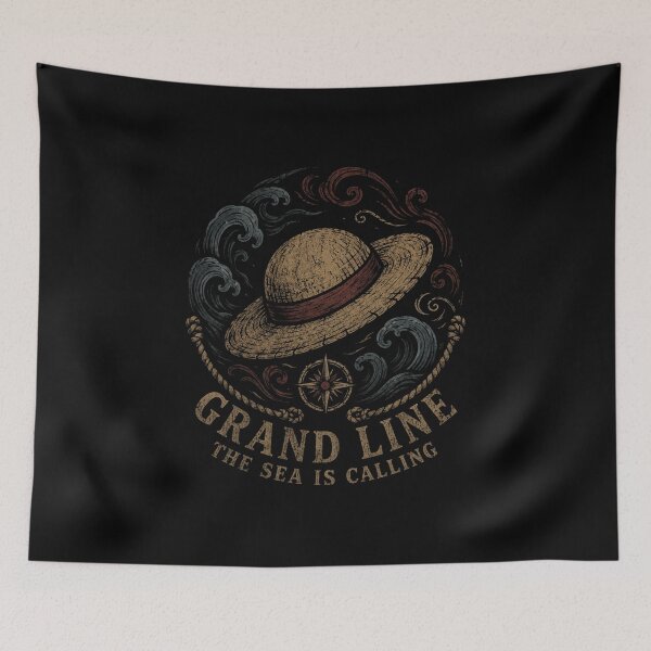 Item preview, Grand Line: The Sea Is Calling designed and sold by HappyFl.