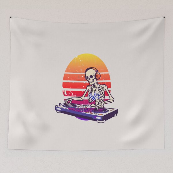 Item preview, Skeleton Disc Jockey designed and sold by FanFest.