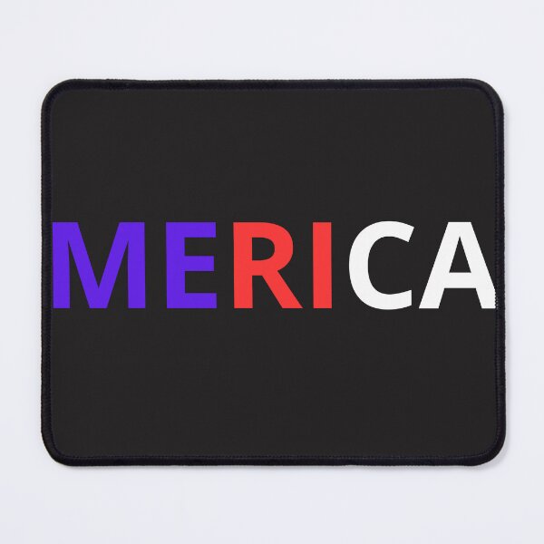 Item preview, Merica Funny Patriotic American Humor Text Design designed and sold by Jack W Art.