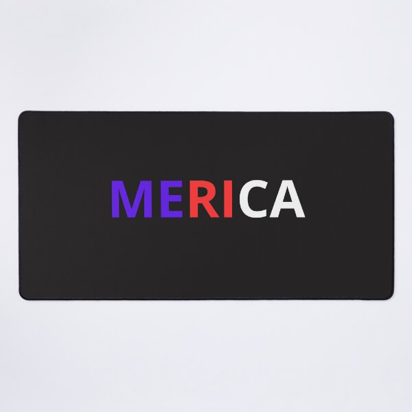 Item preview, Merica Funny Patriotic American Humor Text Design designed and sold by Jack W Art.