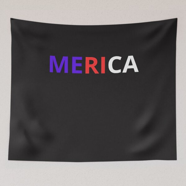 Item preview, Merica Funny Patriotic American Humor Text Design designed and sold by Jack W Art.