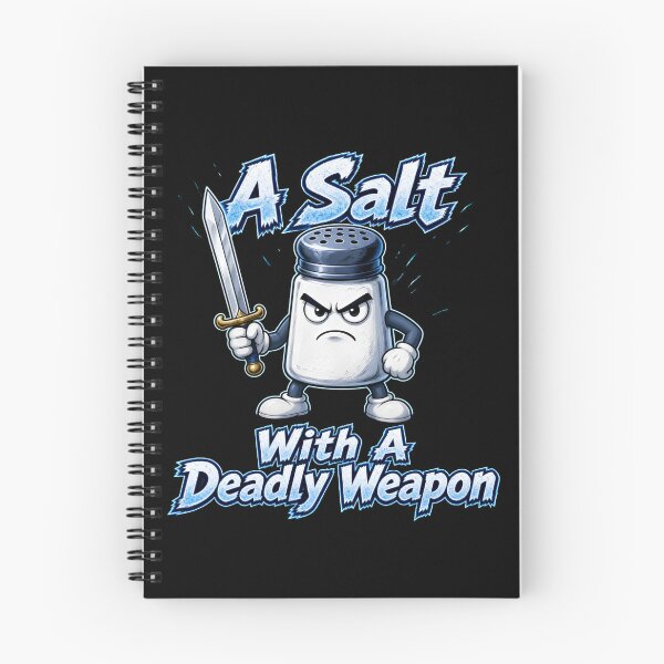 Item preview, A Salt With A Deadly Weapon Funny Pun designed and sold by TshirtsOnline-.