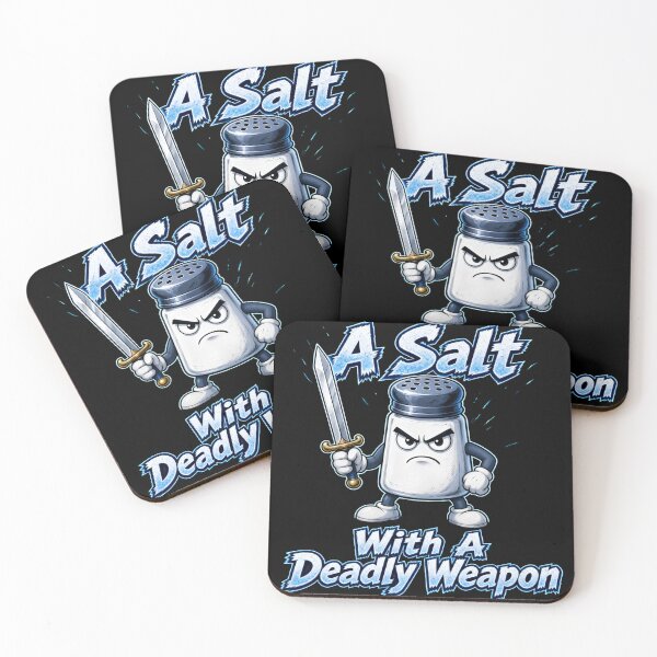 Item preview, A Salt With A Deadly Weapon Funny Pun designed and sold by TshirtsOnline-.