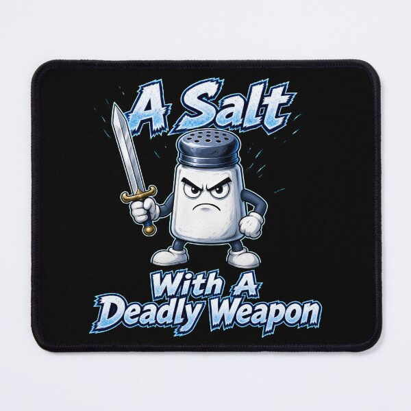 Item preview, A Salt With A Deadly Weapon Funny Pun designed and sold by TshirtsOnline-.