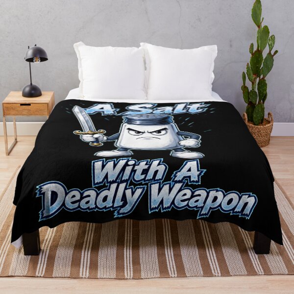 Item preview, A Salt With A Deadly Weapon Funny Pun designed and sold by TshirtsOnline-.