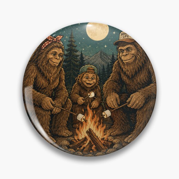 Item preview, Sasquatch Camping designed and sold by Banana Wrench Studio .