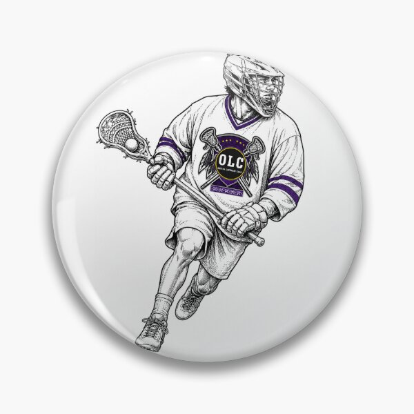 Item preview, Line Drawing LAX player designed and sold by OneidaLAXClub.
