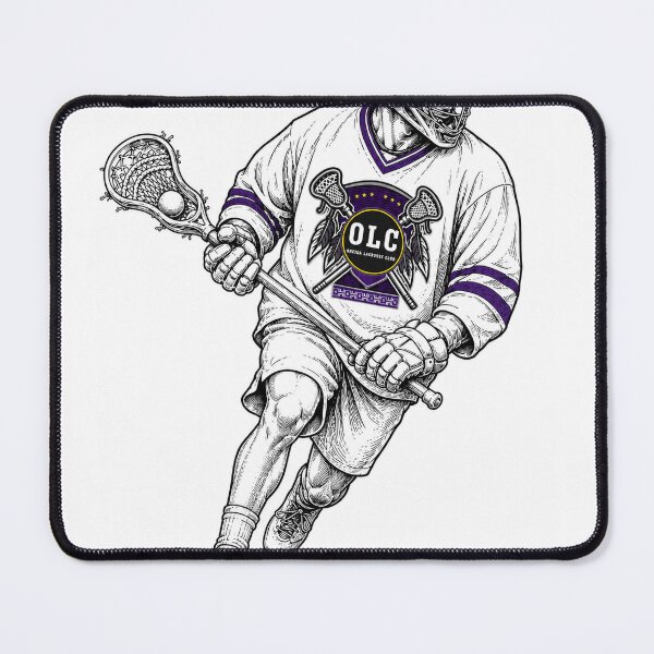 Item preview, Line Drawing LAX player designed and sold by OneidaLAXClub.