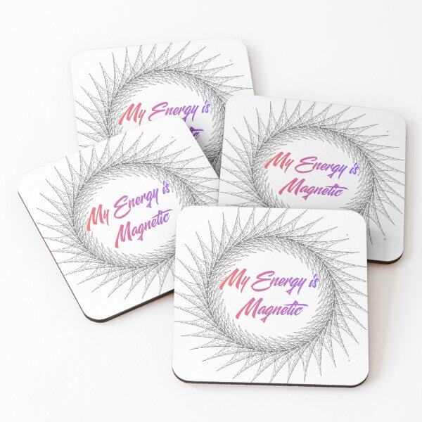 Item preview, My Energy is Magnetic Spiritual Sacred Geometry Quote designed and sold by NikBrin Prevail .