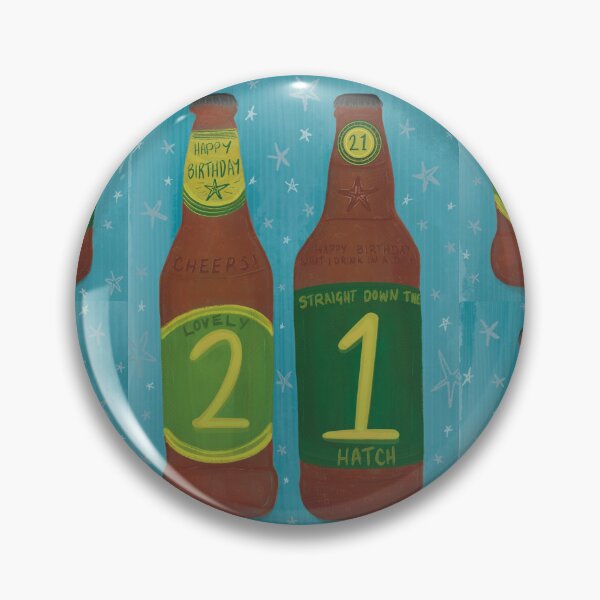 Item preview, Funny 21st birthday beer cider birthday card designed and sold by SorceressApprentice.