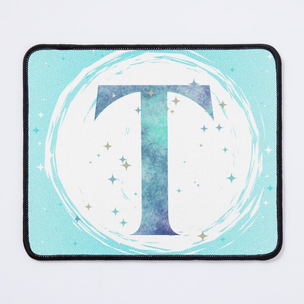 Item preview, Letter T Monogram watercolor galaxy designed and sold by iRenza.