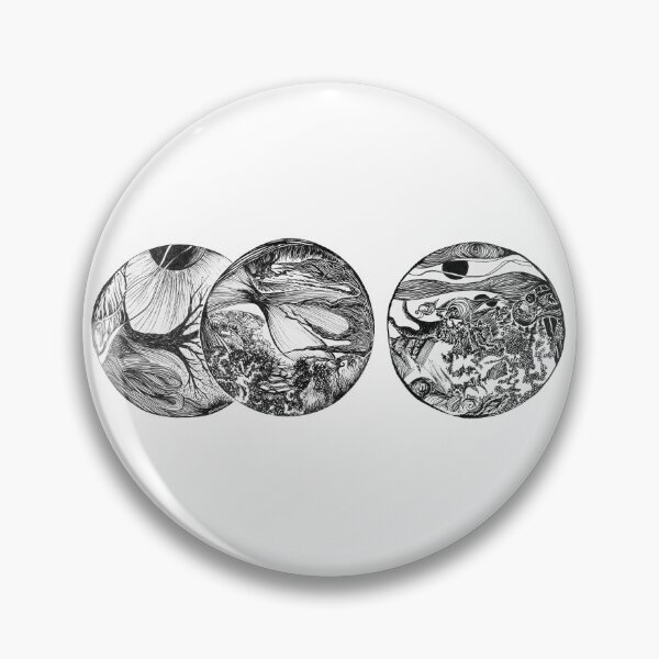 Item preview, 3 bubbles (black and white) designed and sold by ArtByAbend.