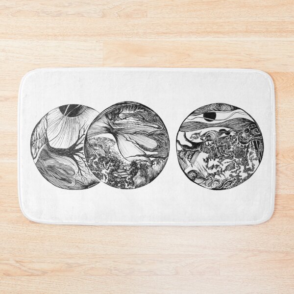 Item preview, 3 bubbles (black and white) designed and sold by ArtByAbend.