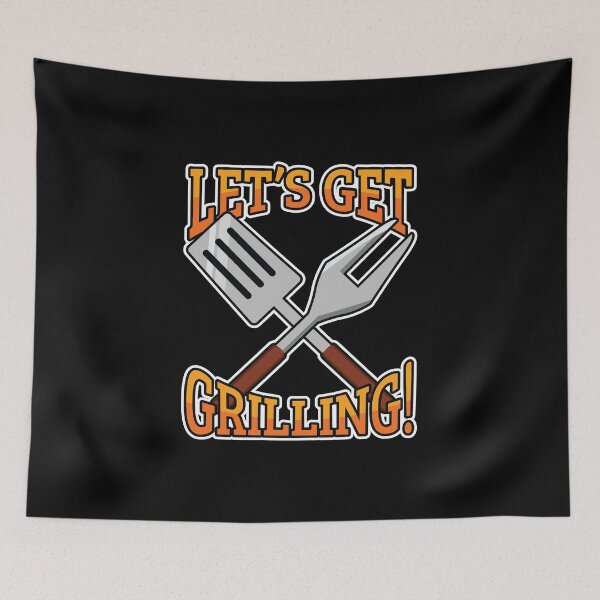 Item preview, Let's Get Grilling BBQ Pit Master Tools Barbecue Grill Gift designed and sold by Bronby.