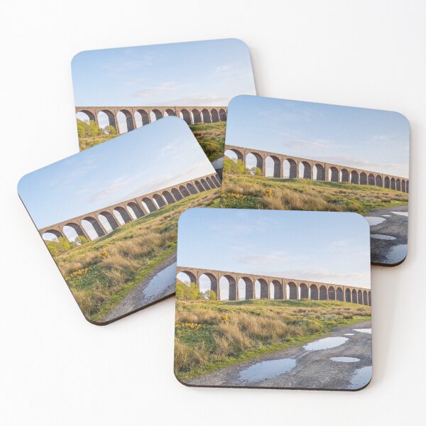 Item preview, Ribblehead Viaduct Sunny Yorkshire Dales Landscape designed and sold by ArtworkNorth.