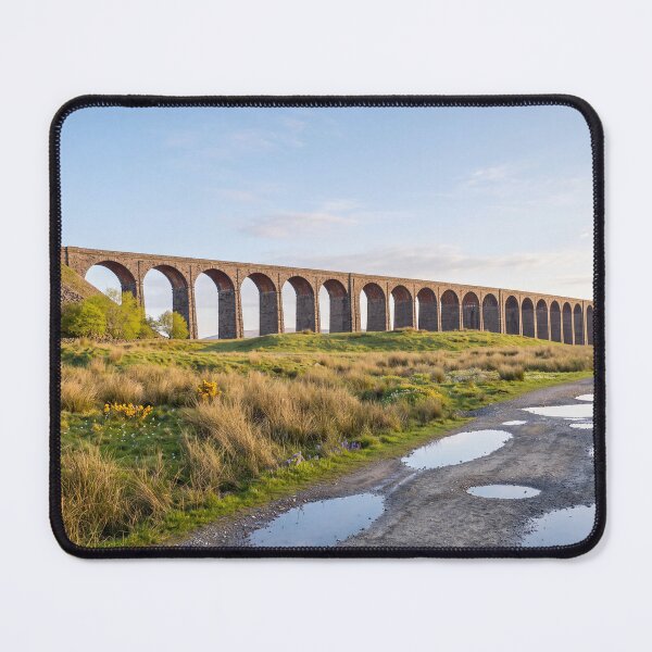 Item preview, Ribblehead Viaduct Sunny Yorkshire Dales Landscape designed and sold by ArtworkNorth.