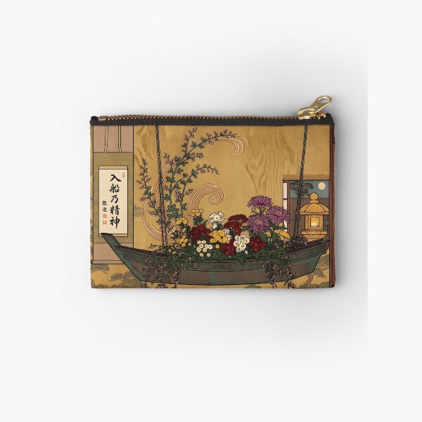 Item preview, Ukiyo-e Suspended Boat Ikebana Vintage Art designed and sold by conohitoAI-ArtGallery.